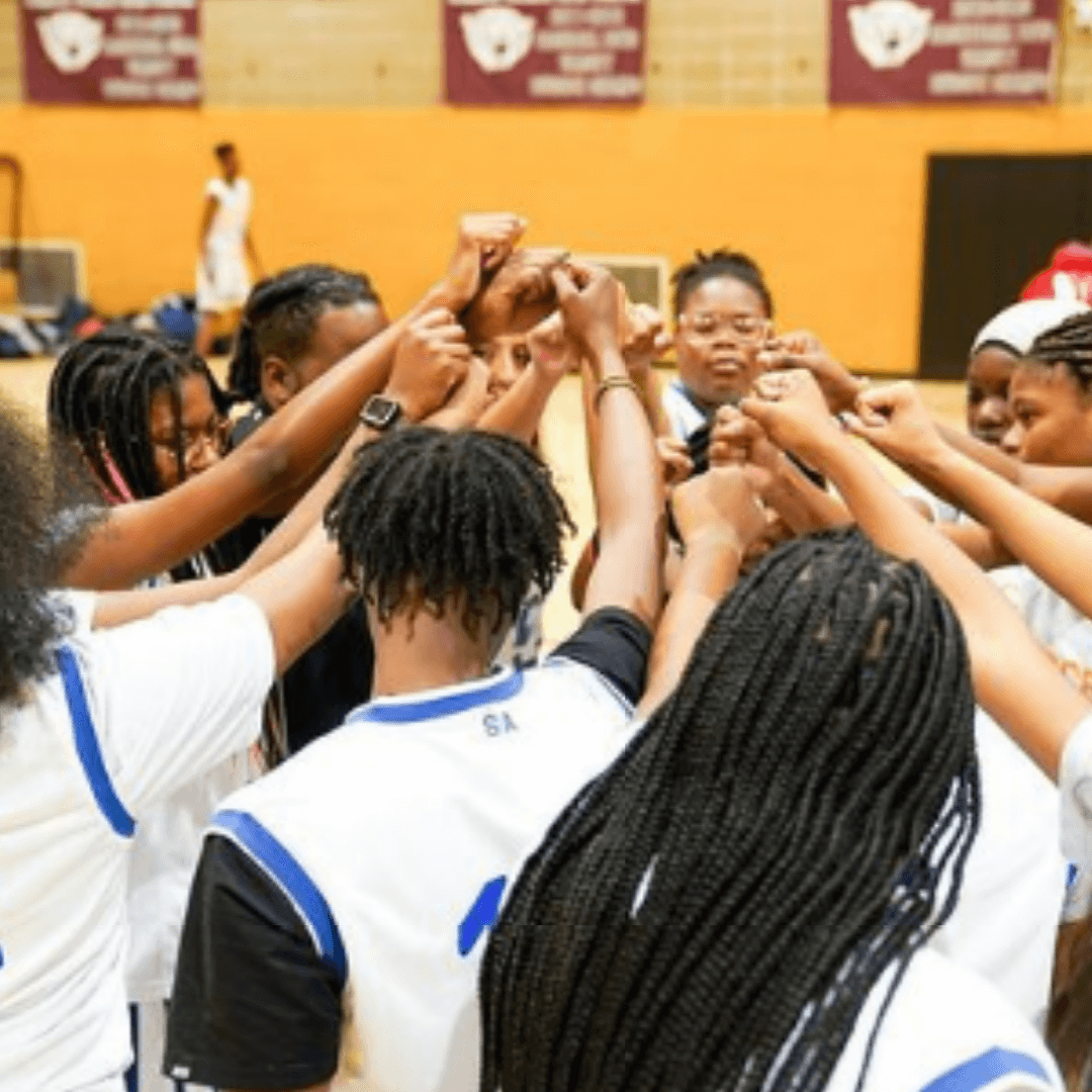 Top of The League! At this moment our SA HSLA- Manhattan girls basketball team is the best in the charter school league. Take a look at the members of the team!