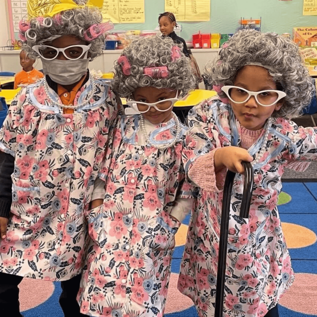 They Grow up so fast! Check out how our scholars celebrated the 100th day of school!
