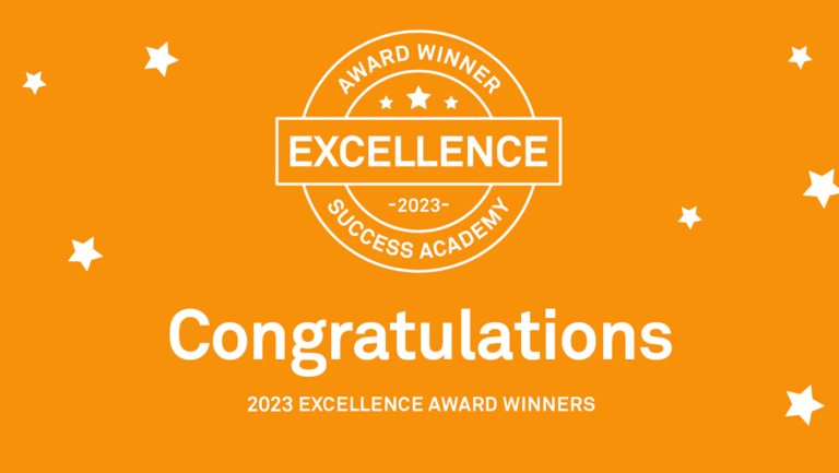 Congratulations to the 2023 Success Academy Excellence Award Winners ...