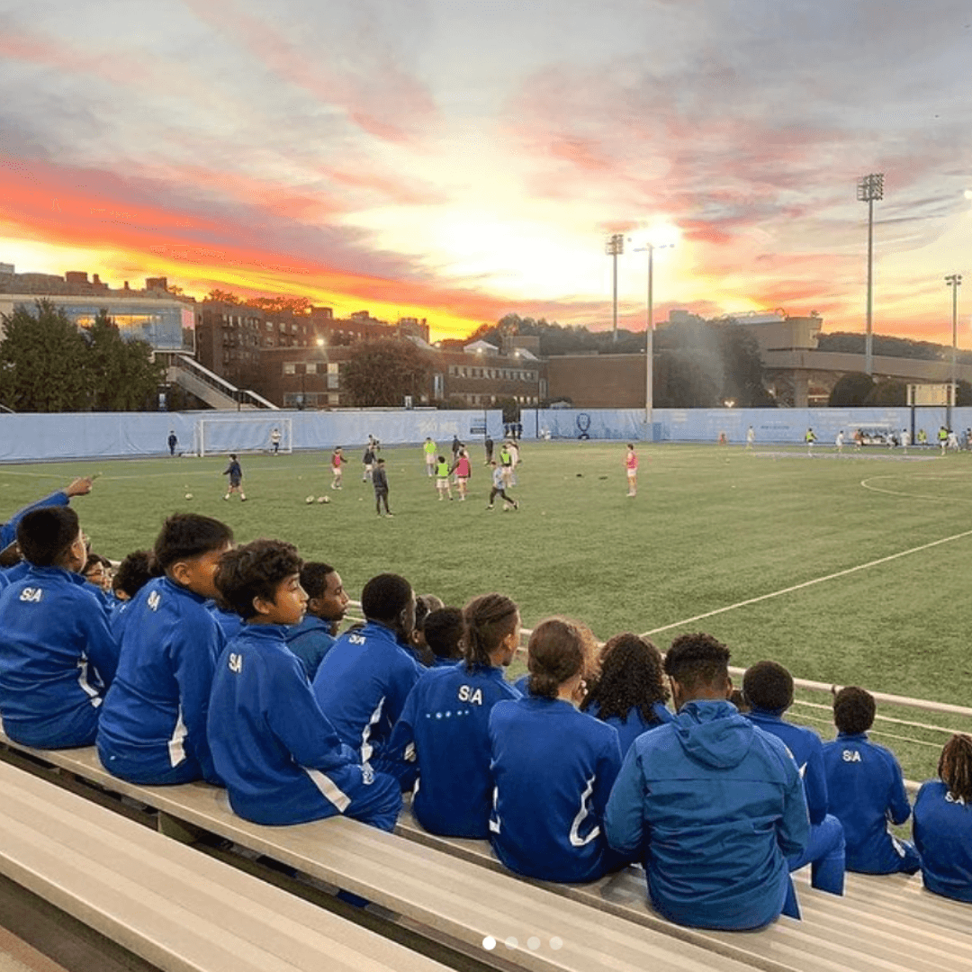 Our network soccer scholars had the opportunity to see some collegiate soccer players hit the Field! Get a glimpse of this one of a kind experience for our ES network soccer scholars.