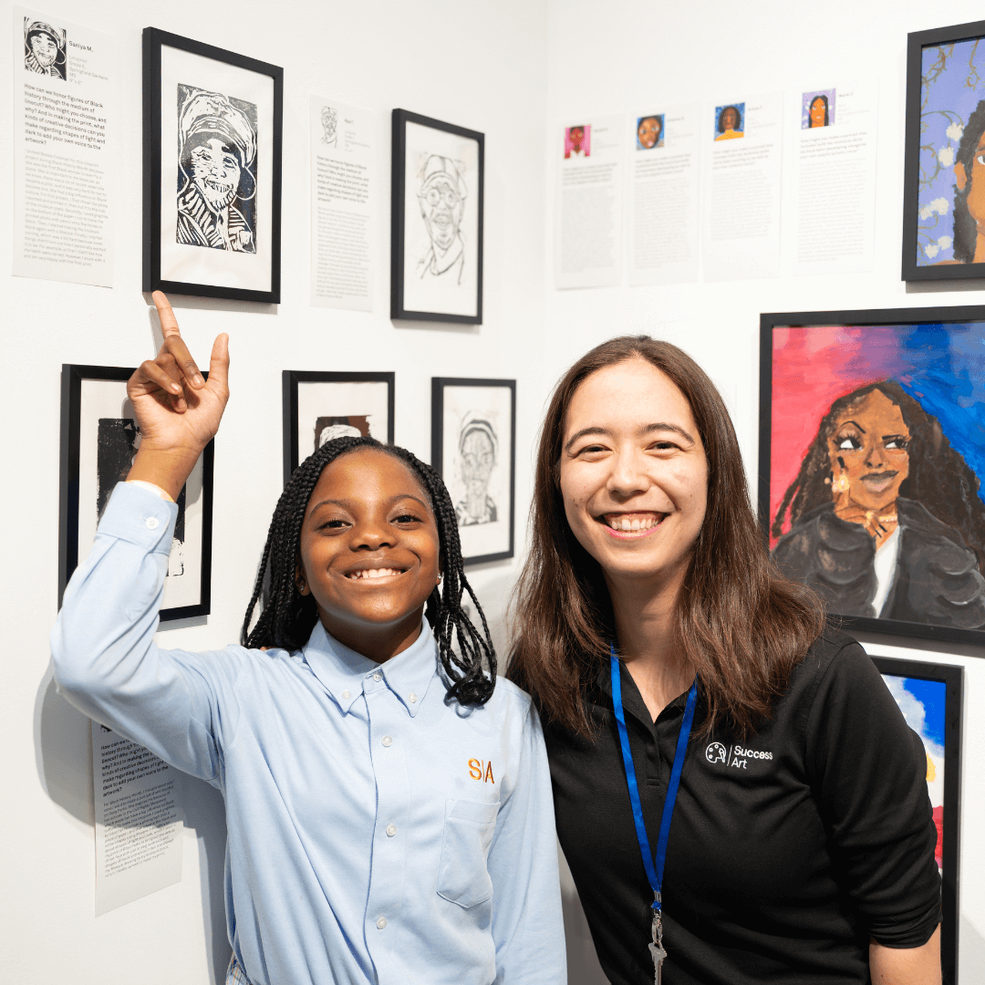 With 350 pieces from 57 schools, our Network Visual Arts Showcase is a stunning display of scholars' voice, vision, and talent. Check out some of the scenes from our annual art showcase!