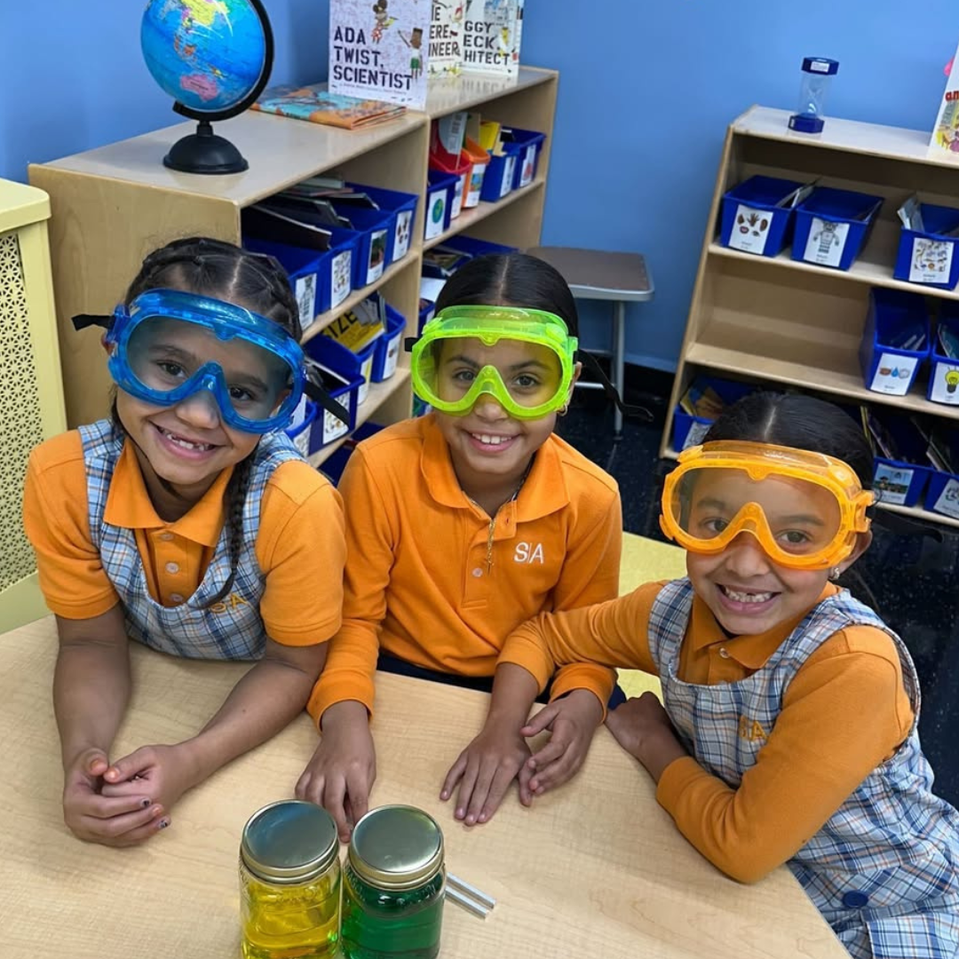 Feather Forecast: 100% chance of learning! Our youngest scholars are discovering how science helps heal our planet. Explore the depth of our STEM program!