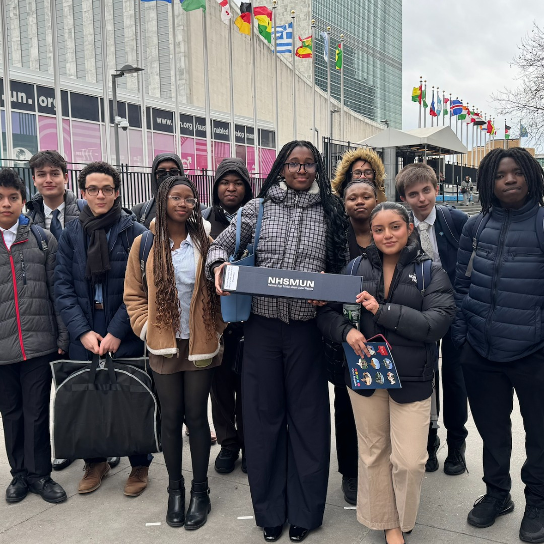 15 Success scholars competed against 5,000 delegates at the National High School Model UN Conference and brought home major honors, including a School Award of Merit. Watch our scholars on the world stage.